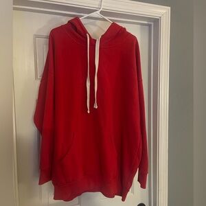 Red hoodie size 3x with front pockets